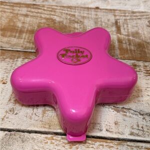 Polly Pocket Pink Star Compact Case